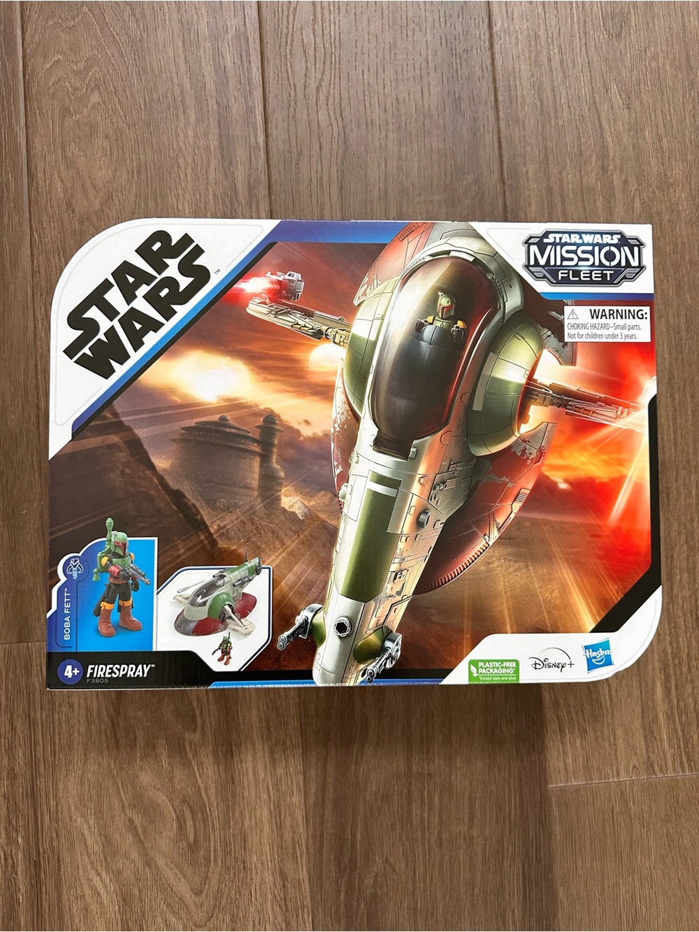 NEW Star Wars Mission Fleet Firespray Boba Fett Playset